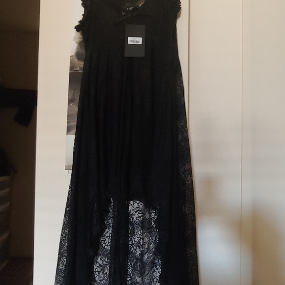 SOLD NWT KILLSTAR Widow Lace Dress - Picture 10 of 11